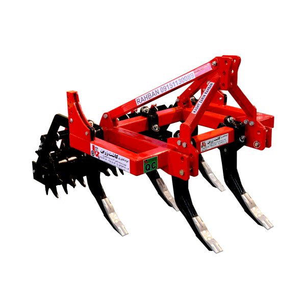 خاکورز چیزل پیلر 5 شاخه با غلطک